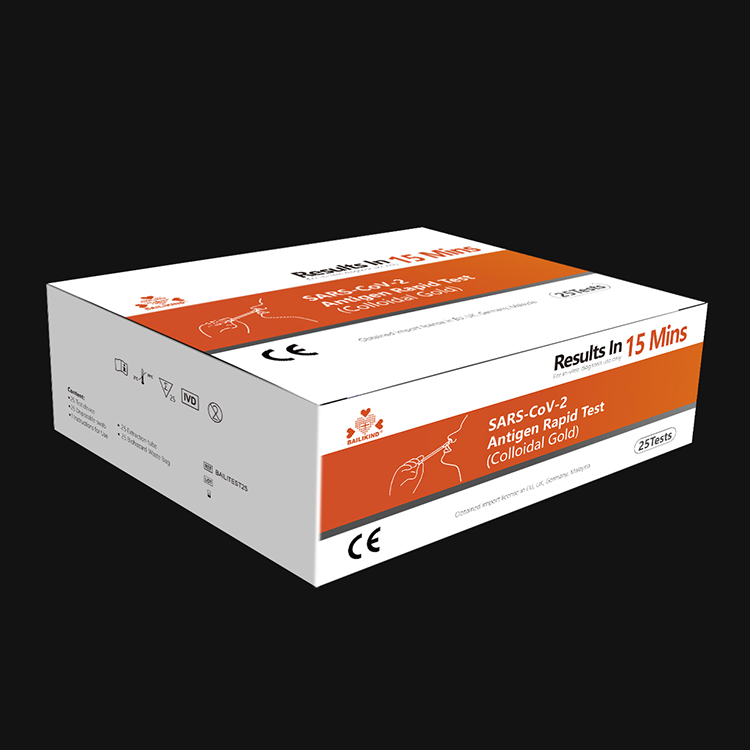 SARS-CoV-2 antigeno greitasis testas (koloidinis auksas)